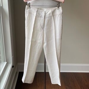 JEANNE PIERRE Women's Classic Cream Capris